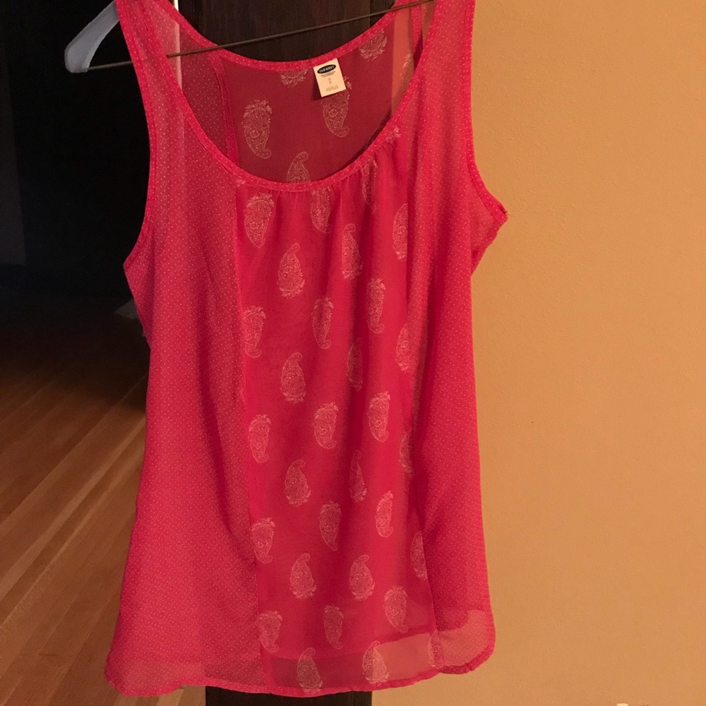 Beautiful, Sheer Tank Top Blouse from Old Navy